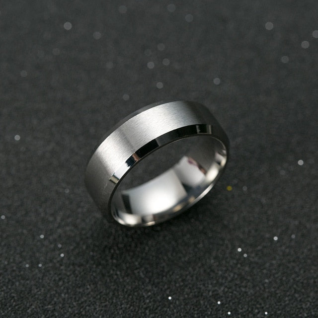 Ring Men Titanium Black - Chill Collectives