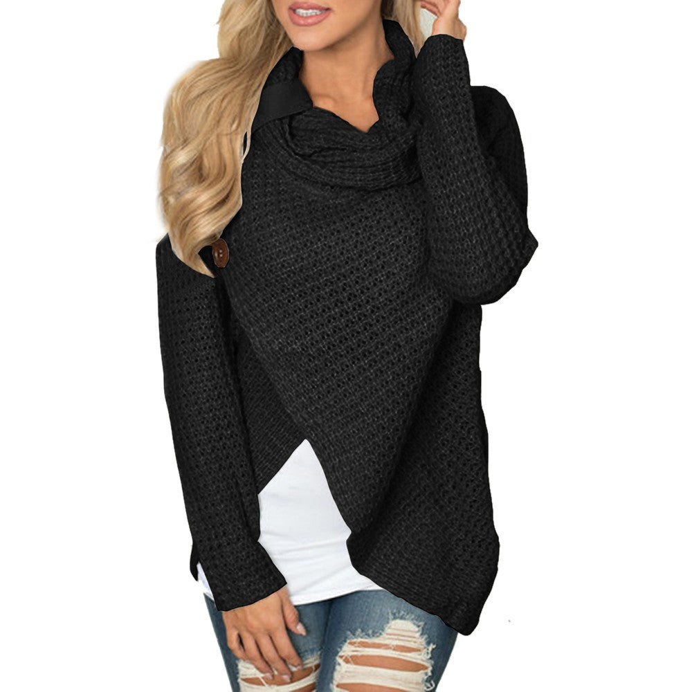 knitted Long Sleeve o neck Solid - Chill Collectives