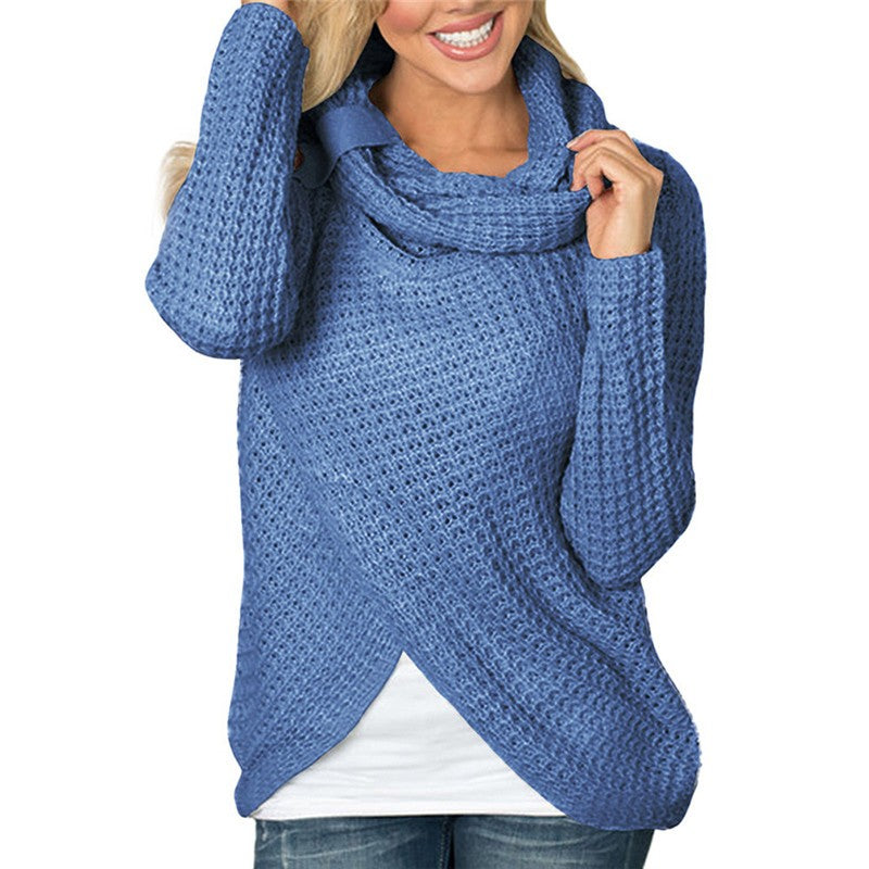 knitted Long Sleeve o neck Solid - Chill Collectives