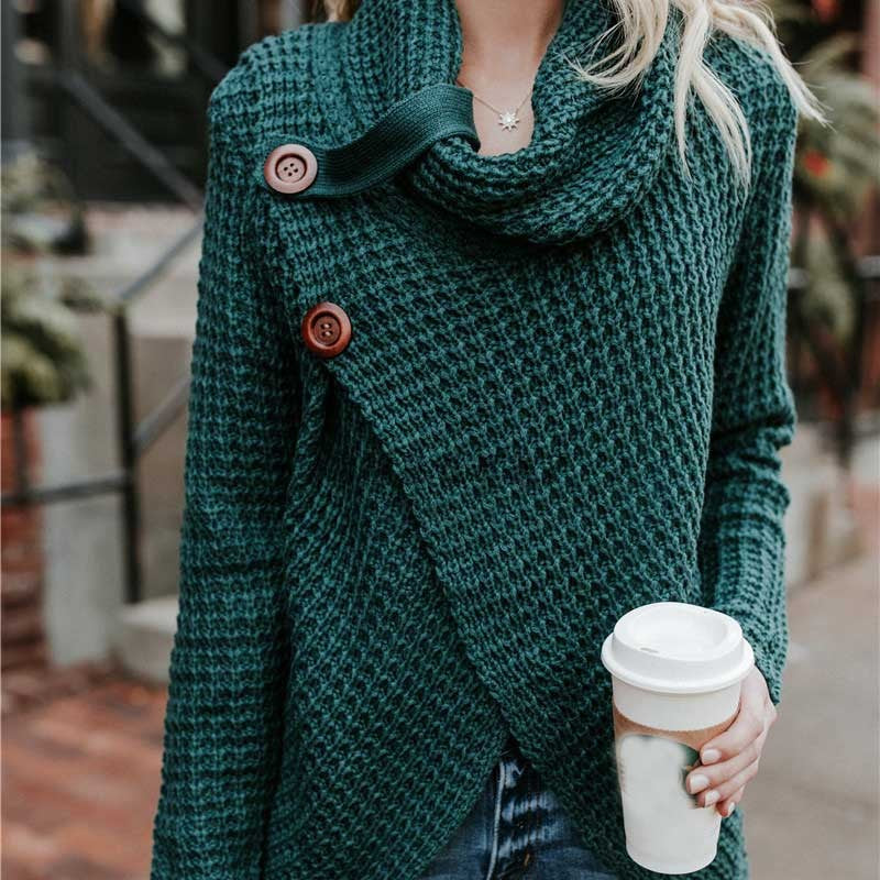 knitted Long Sleeve o neck Solid - Chill Collectives