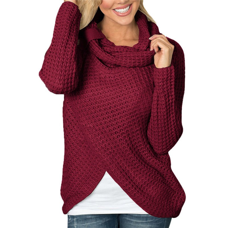 knitted Long Sleeve o neck Solid - Chill Collectives