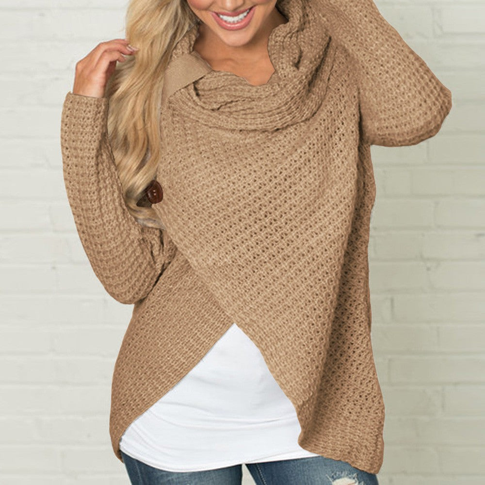 knitted Long Sleeve o neck Solid - Chill Collectives